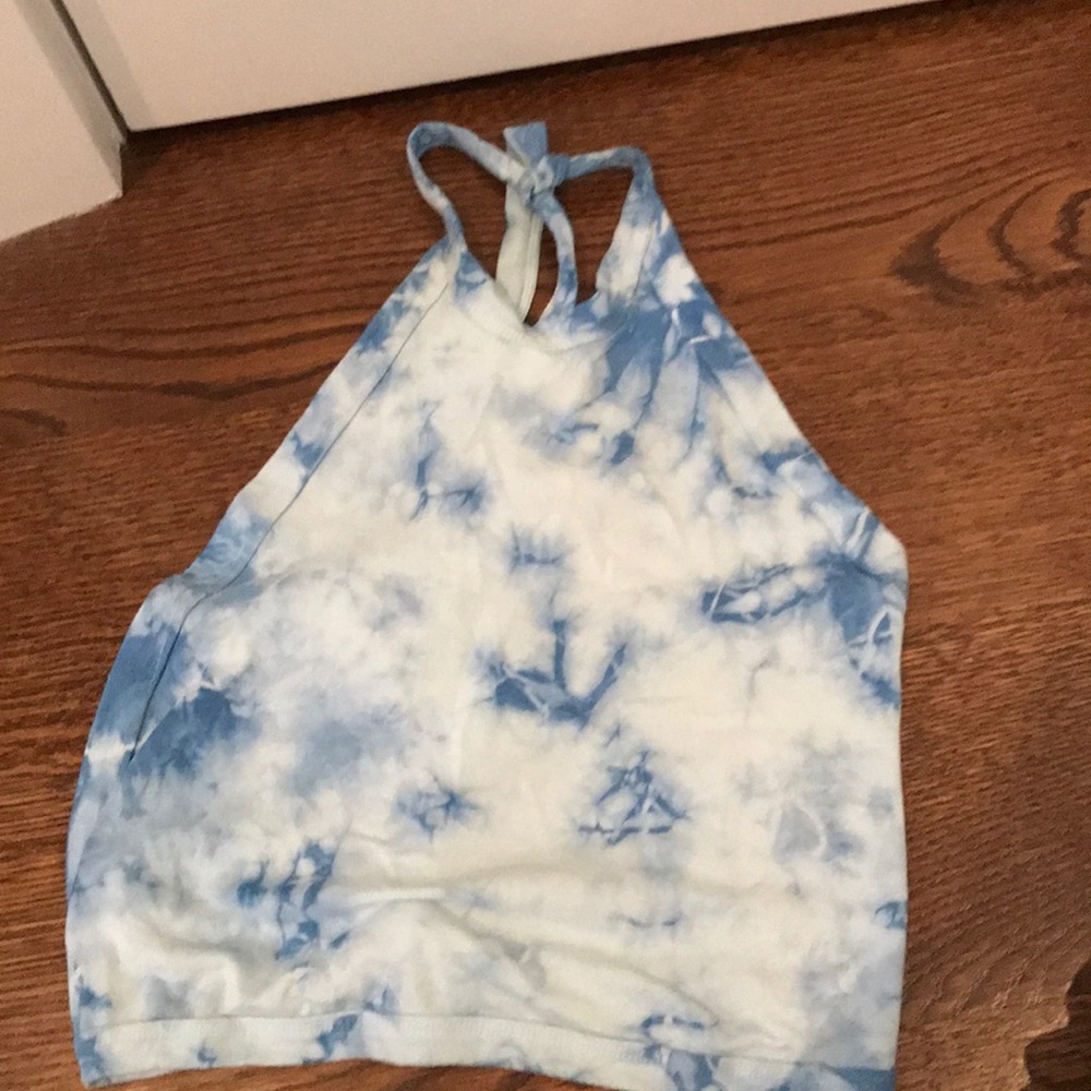 Open back halter top from Urban